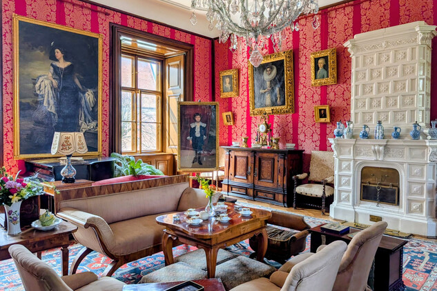 Obytné místnosti posledních majitelů zámku, SZ Telč